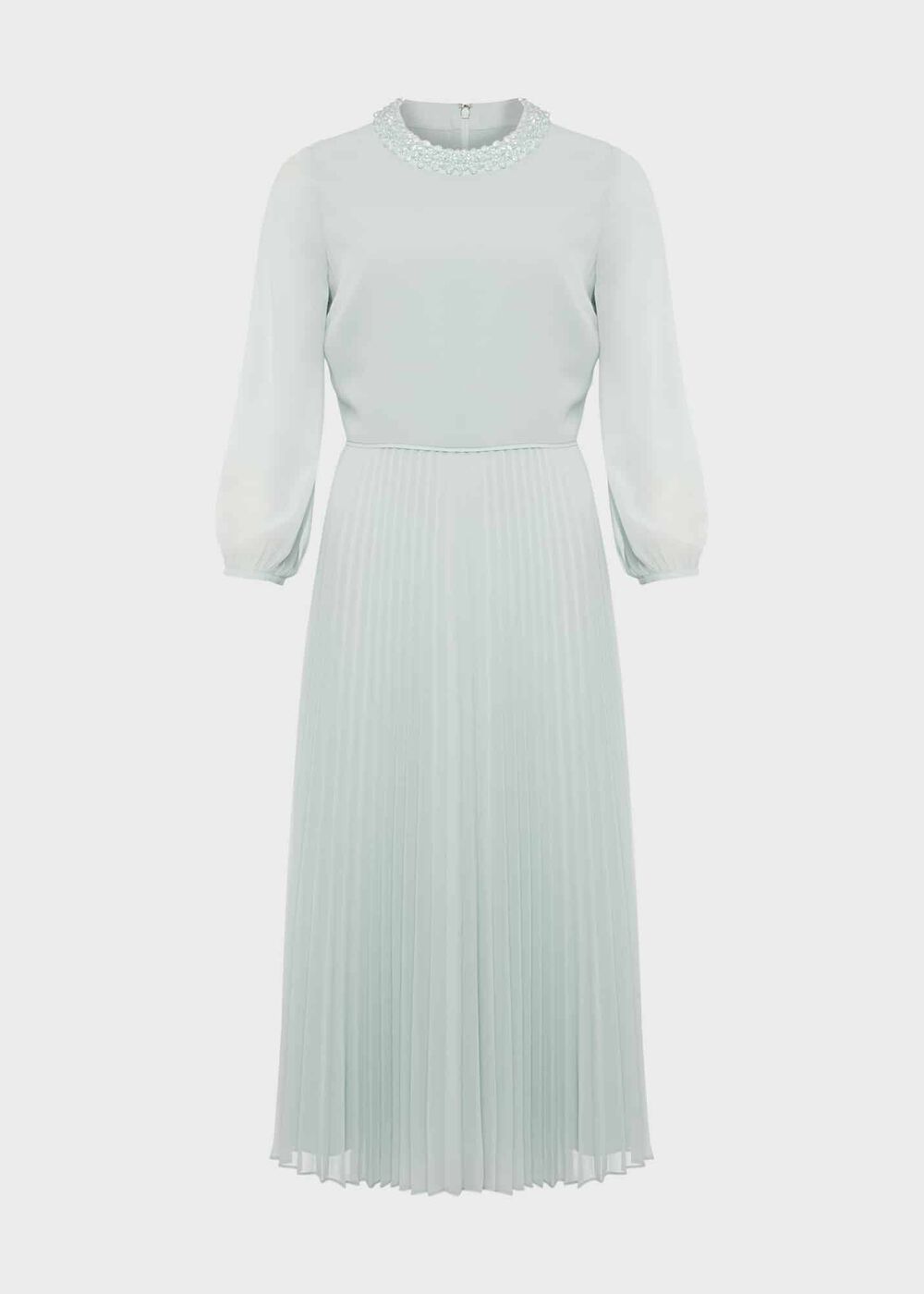 Sophia Fit And Flare Dress, Sage Green, hi-res