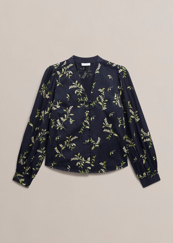 Annie Floral Embroidered Top