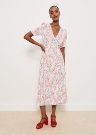 Bertie Dress, Ivory Multi, hi-res
