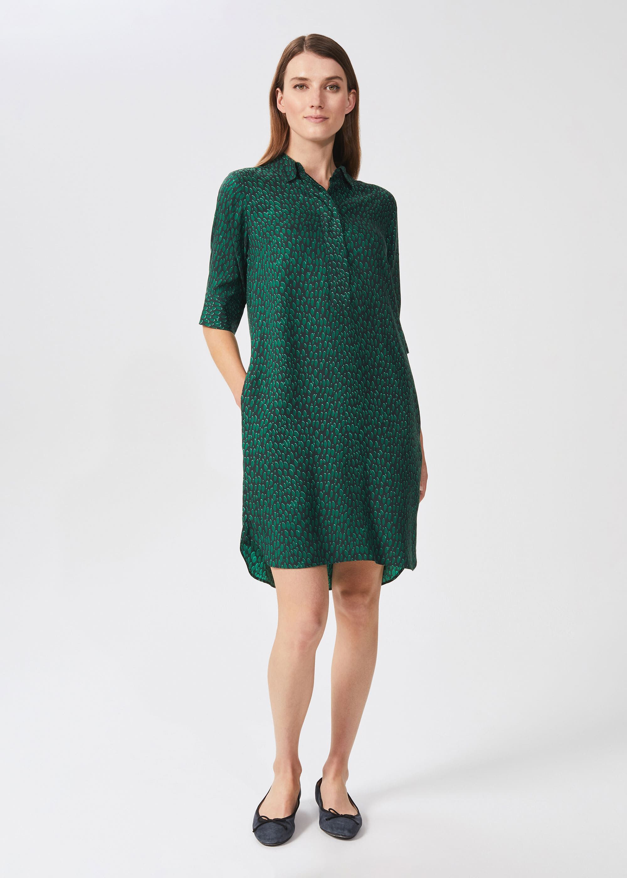 Marciella Spot Tunic Dress | Hobbs