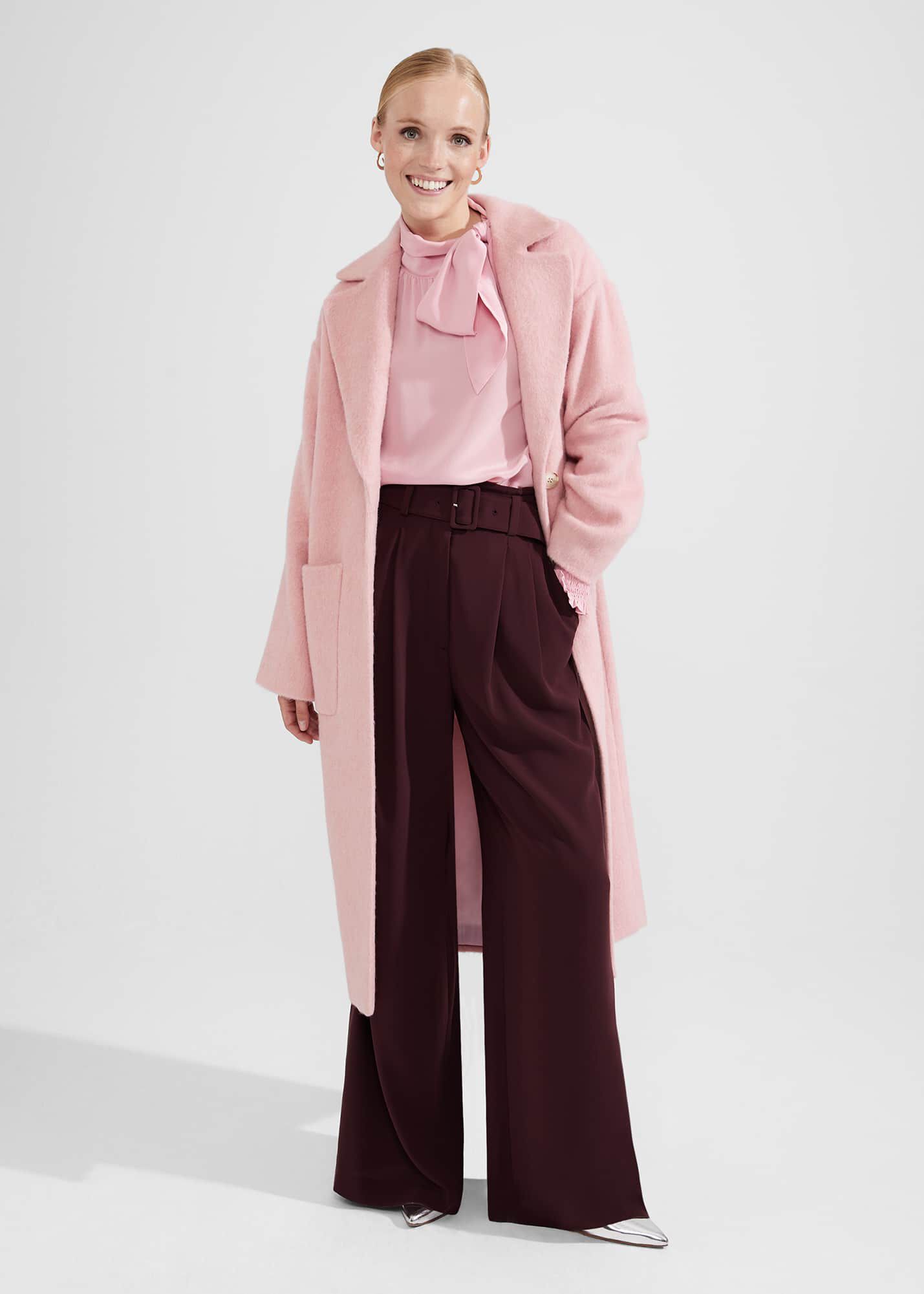 Hobbs pink coat online