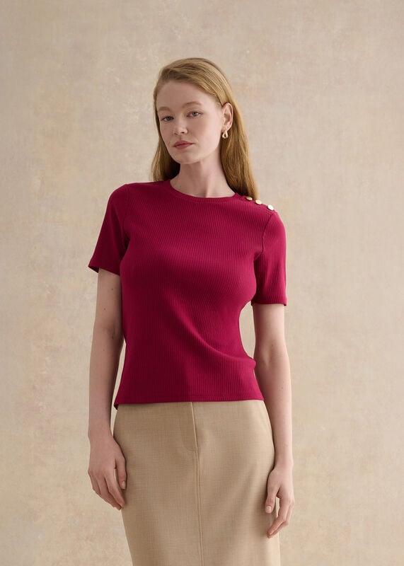 Tamsin Ribben Cotton Blend T-Shirt