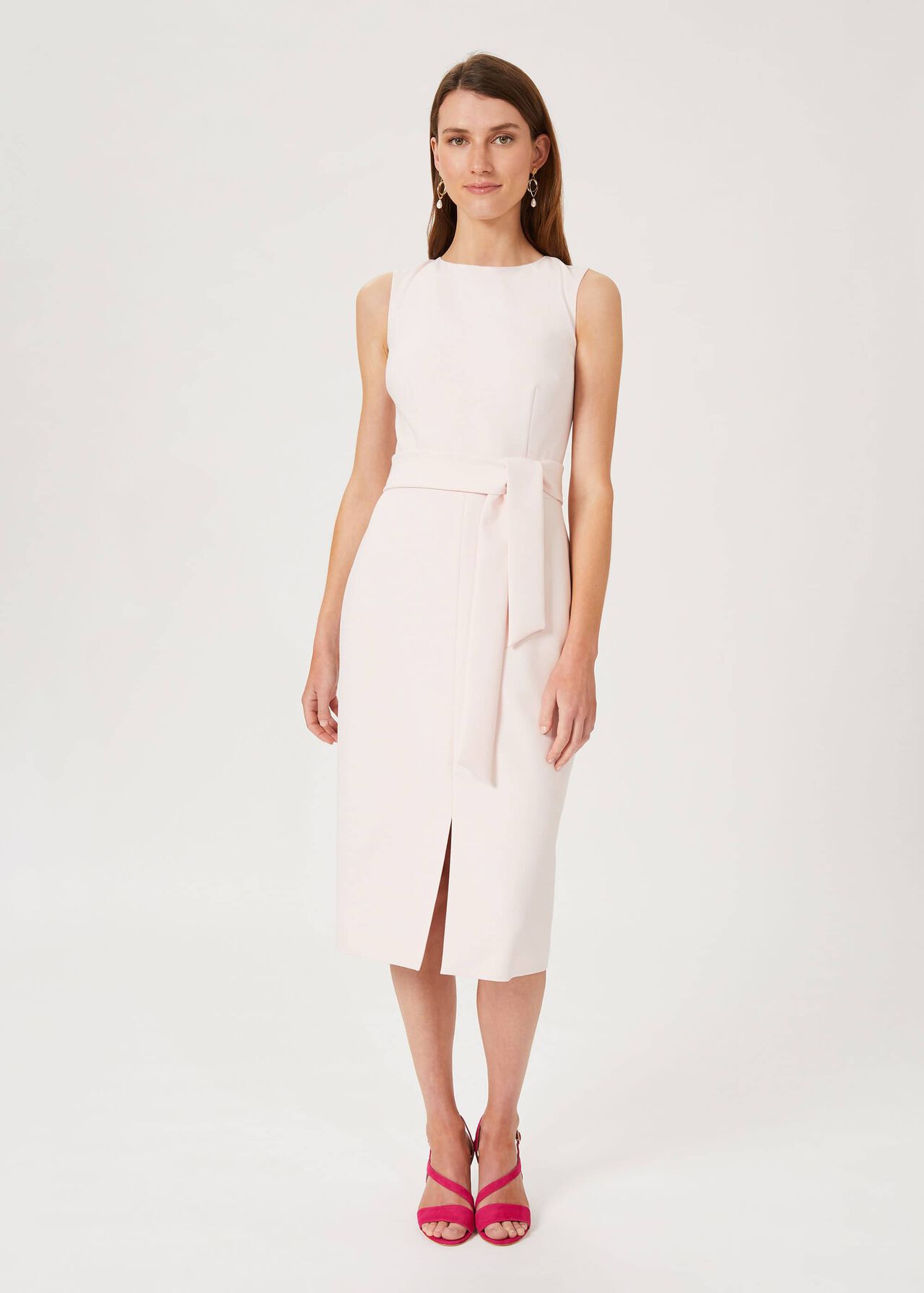 Kaia Shift Dress, Icy Pink, hi-res