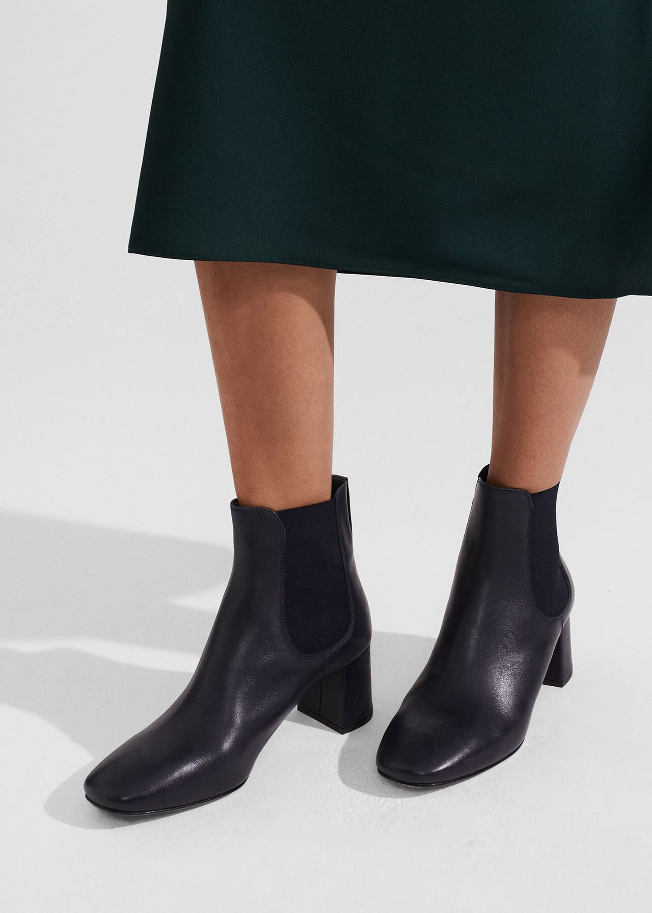 Imogen Chelsea Boots, Navy, hi-res