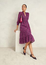 Freda Dress, Navy Multi, hi-res