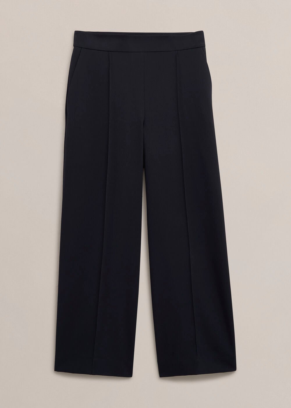 Eva Crop Pants, Navy, hi-res