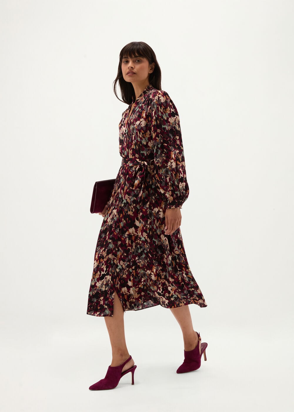 Petite Elin Printed Dress
