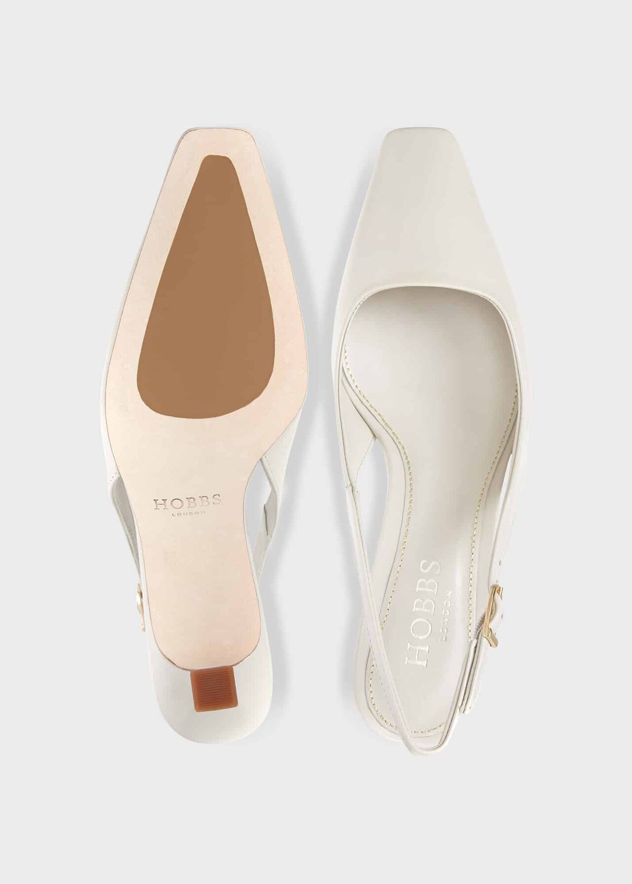 Dita Sling Back, Ivory, hi-res