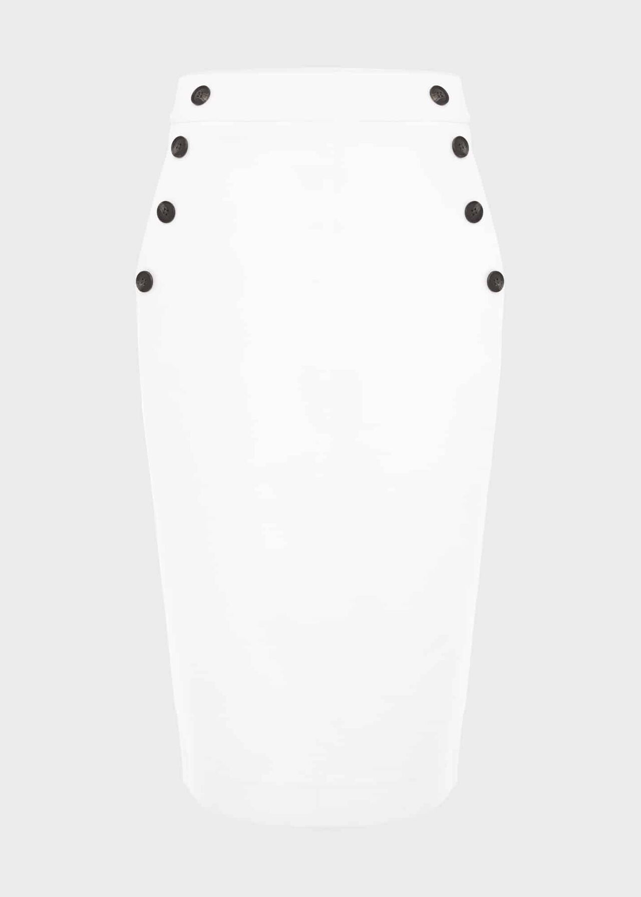 Anita Skirt With Cotton, White, hi-res