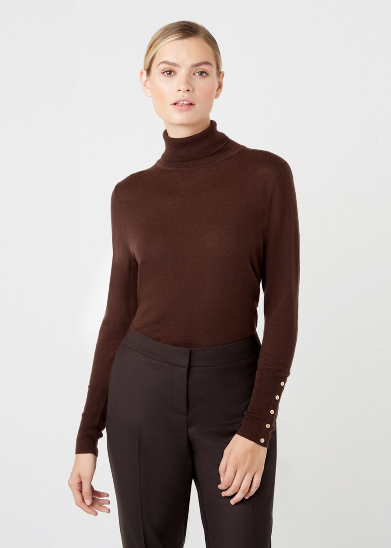Lara Merino Wool Roll Neck Hobbs