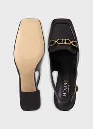 Nika Slingback, Black, hi-res