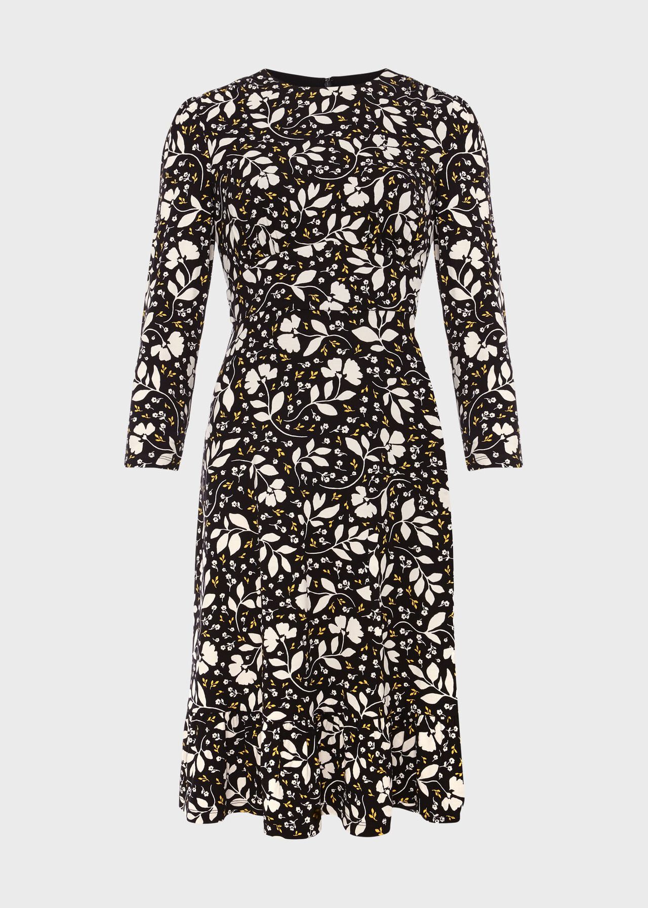 Ami Jersey Dress, Black Multi, hi-res