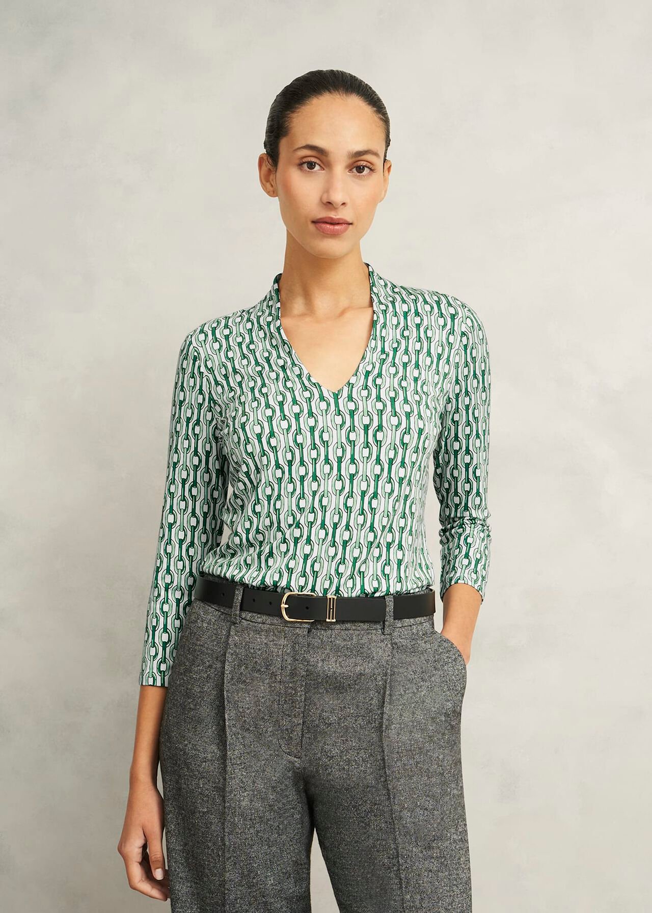 Hobbs Aimee Printed Top Hobbs Aimee Printed Top