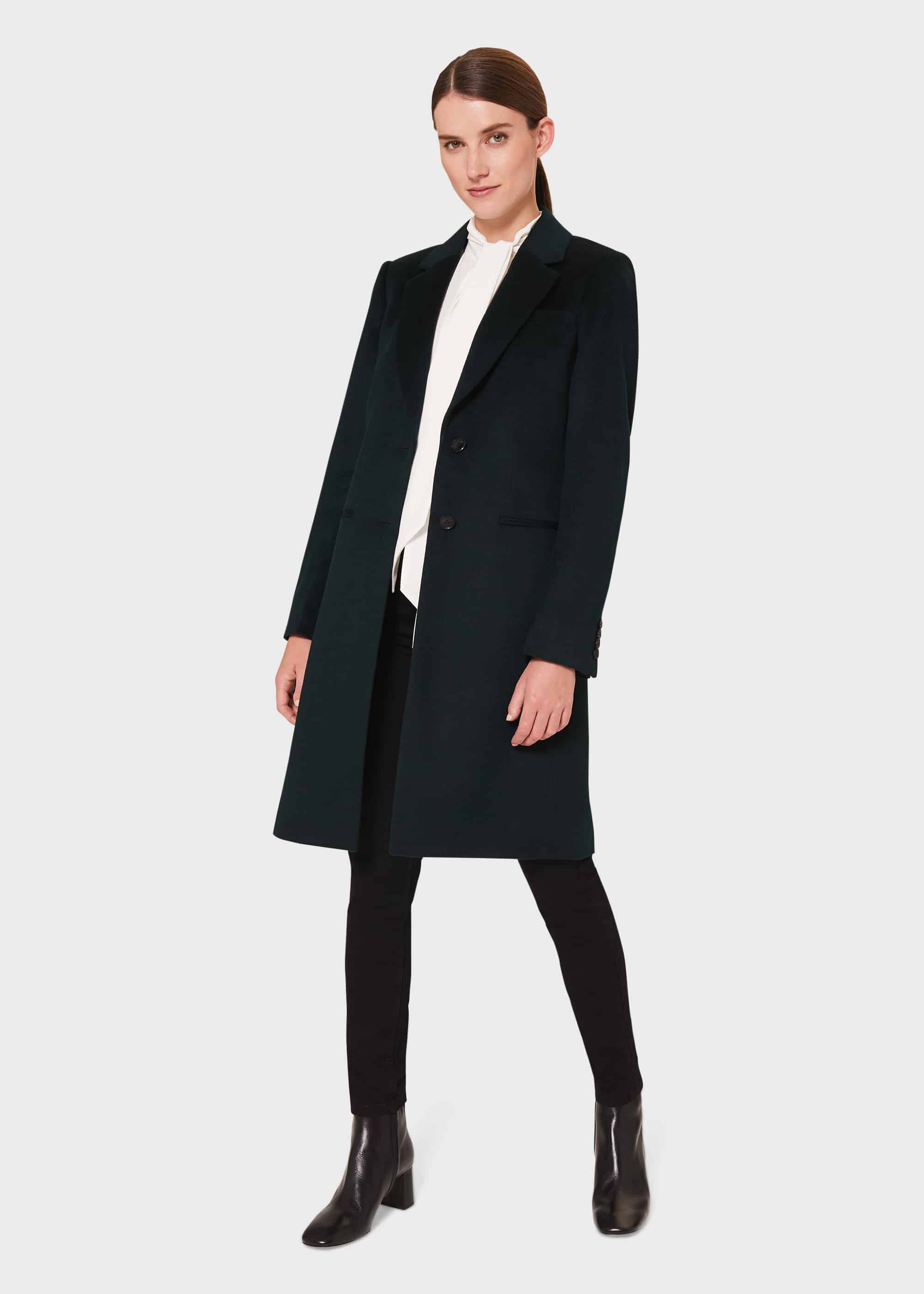hobbs tilda coat navy