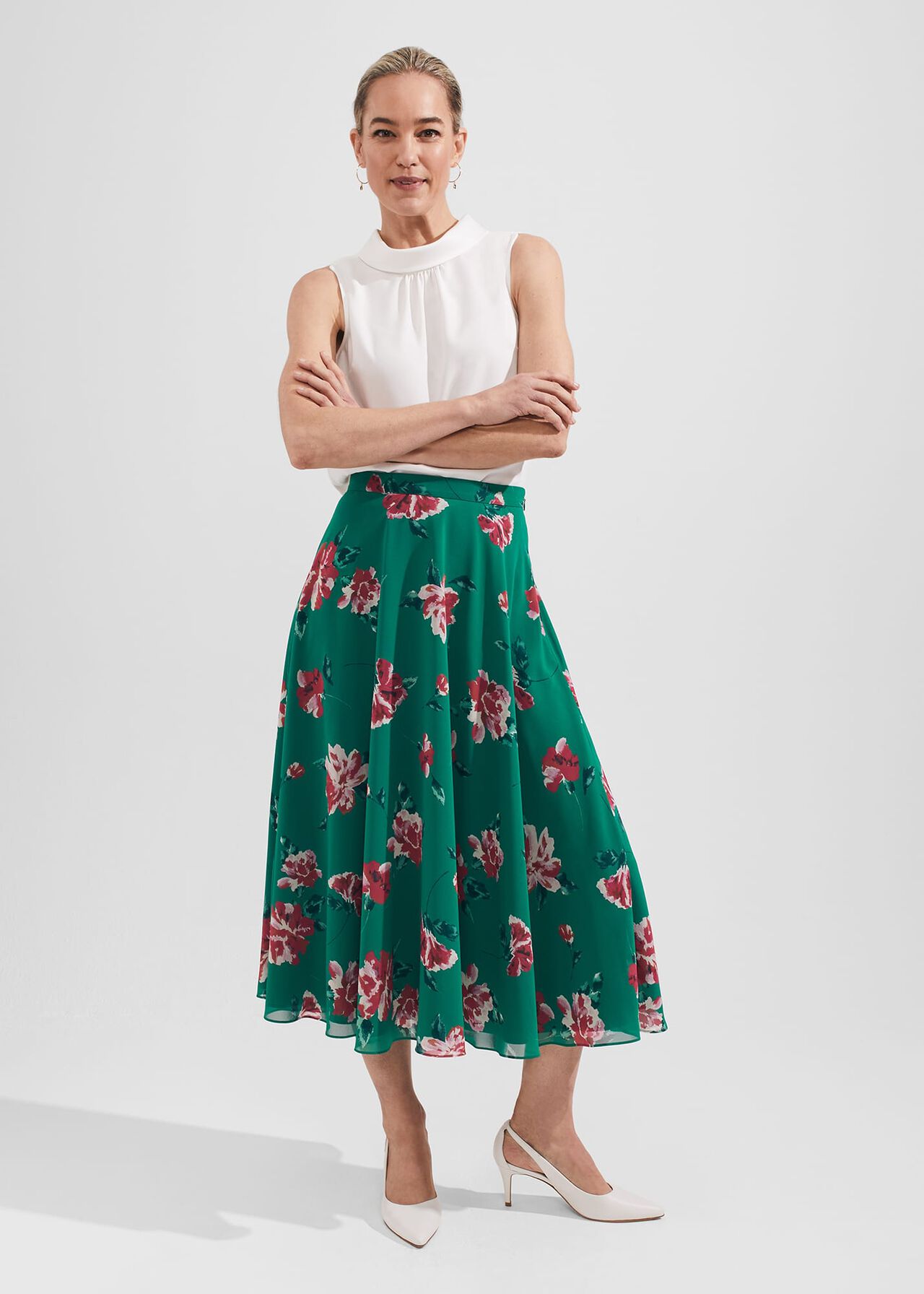 Molly Top, Ivory, hi-res