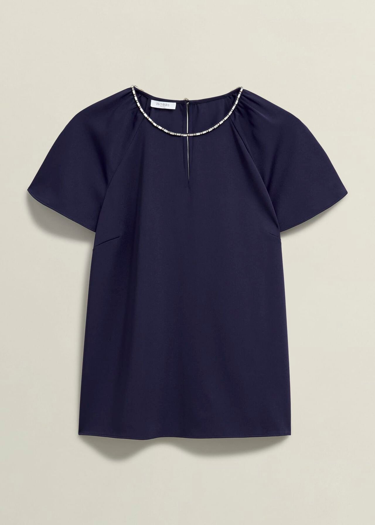 Lulu Embellished Top, Midnight, hi-res