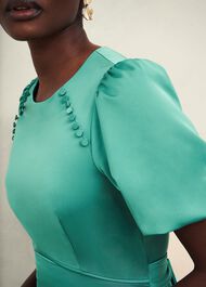 Marea Dress, Deep Aqua Green, hi-res