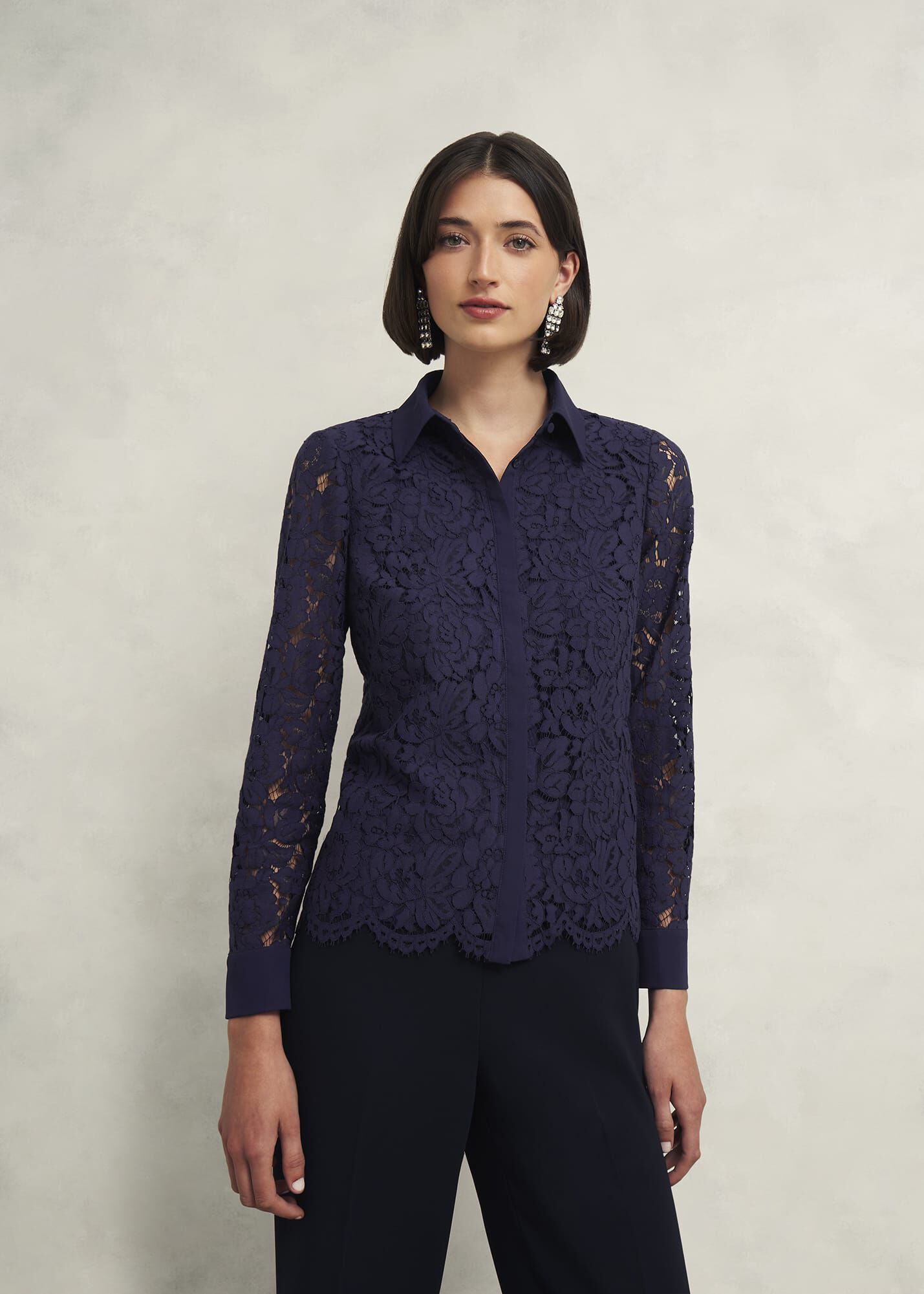 Claire Lace Shirt | Hobbs US |