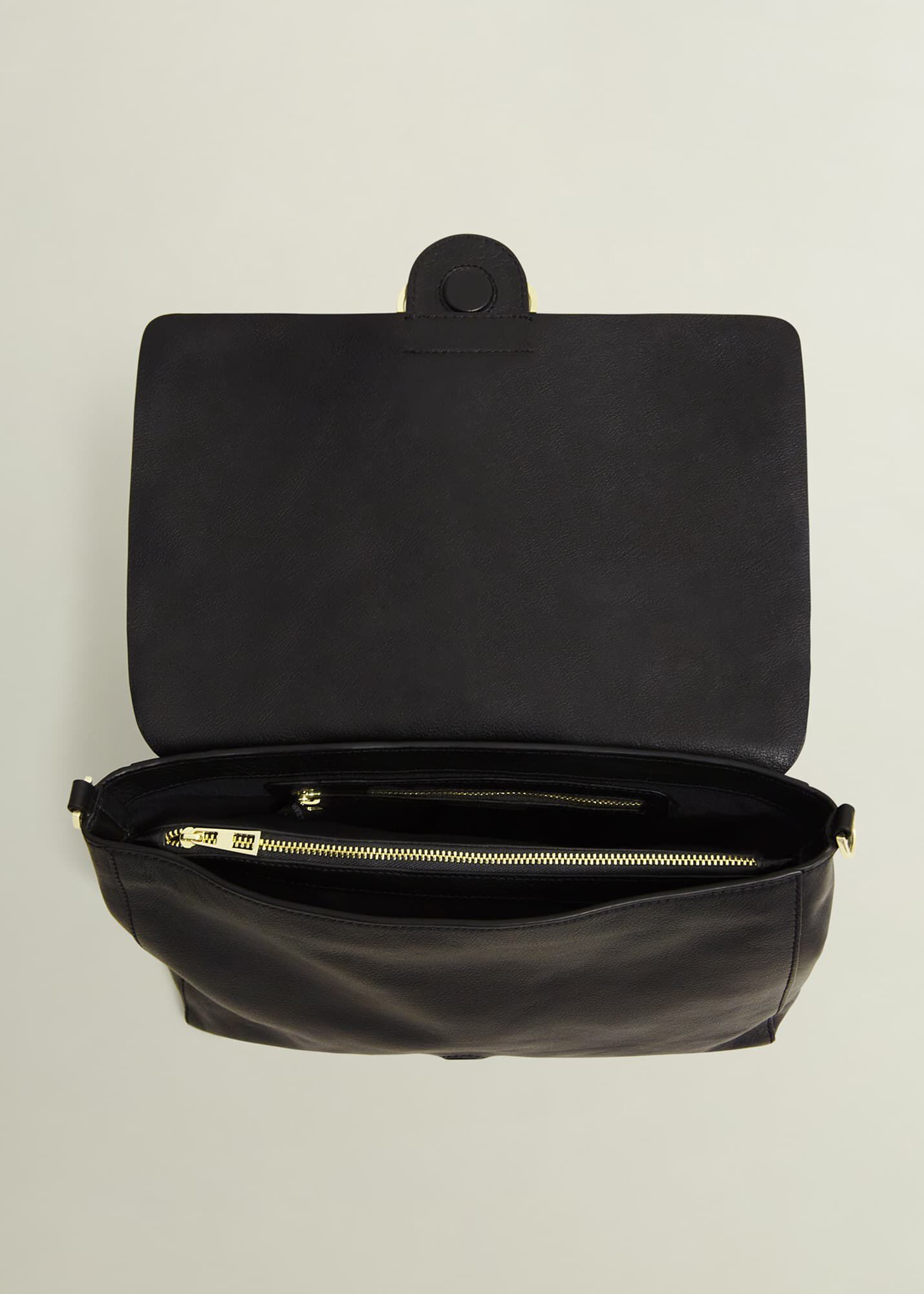 Lana Leather Shoulder Bag Hobbs ROW