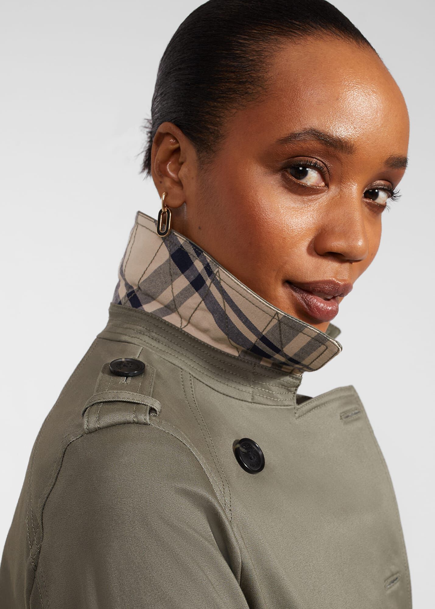 Lisa Trench Shower Resistant Trench Coat Hobbs US