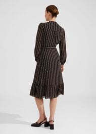 Alexia Dress, Black Camel, hi-res