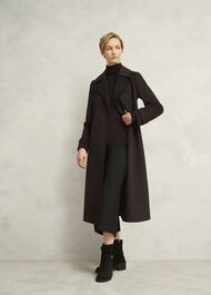 Lara Merino Rollneck Sweater, Alder Brown, hi-res