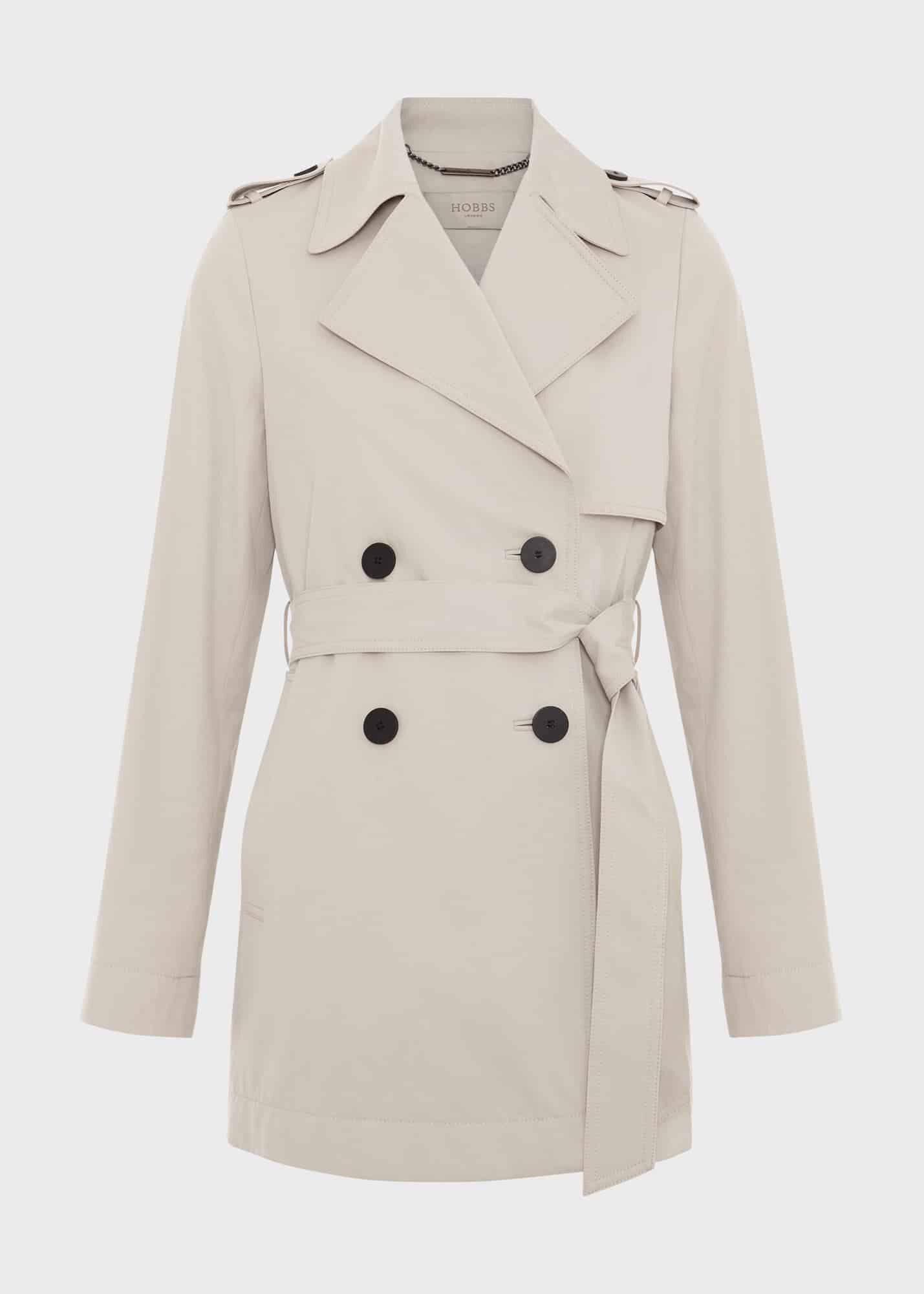 Norma Short Trench Coat | Hobbs US |