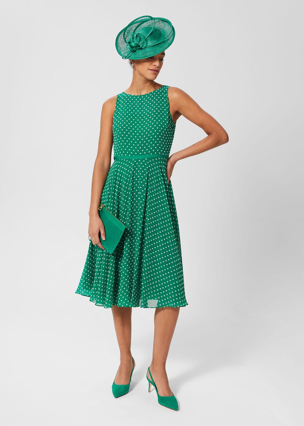 Natasha Pumps, Meadow Green, hi-res