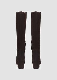 Imogen Stretch Boots, Dark Brown, hi-res