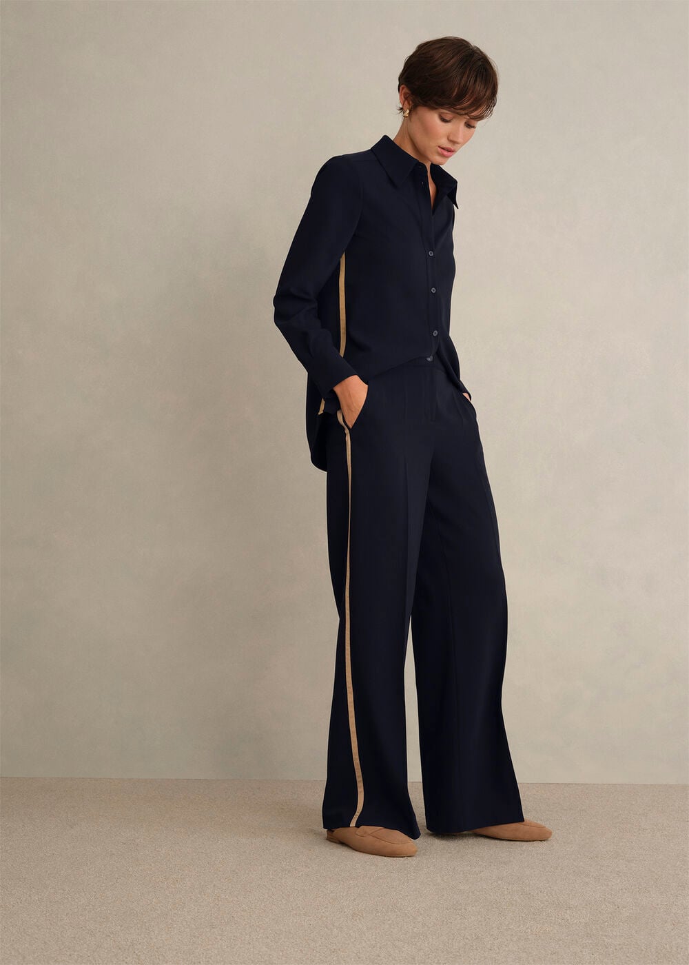Hadley Wide Leg Trousers