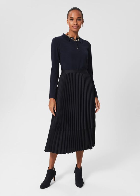 Thandie Pleat Skirt