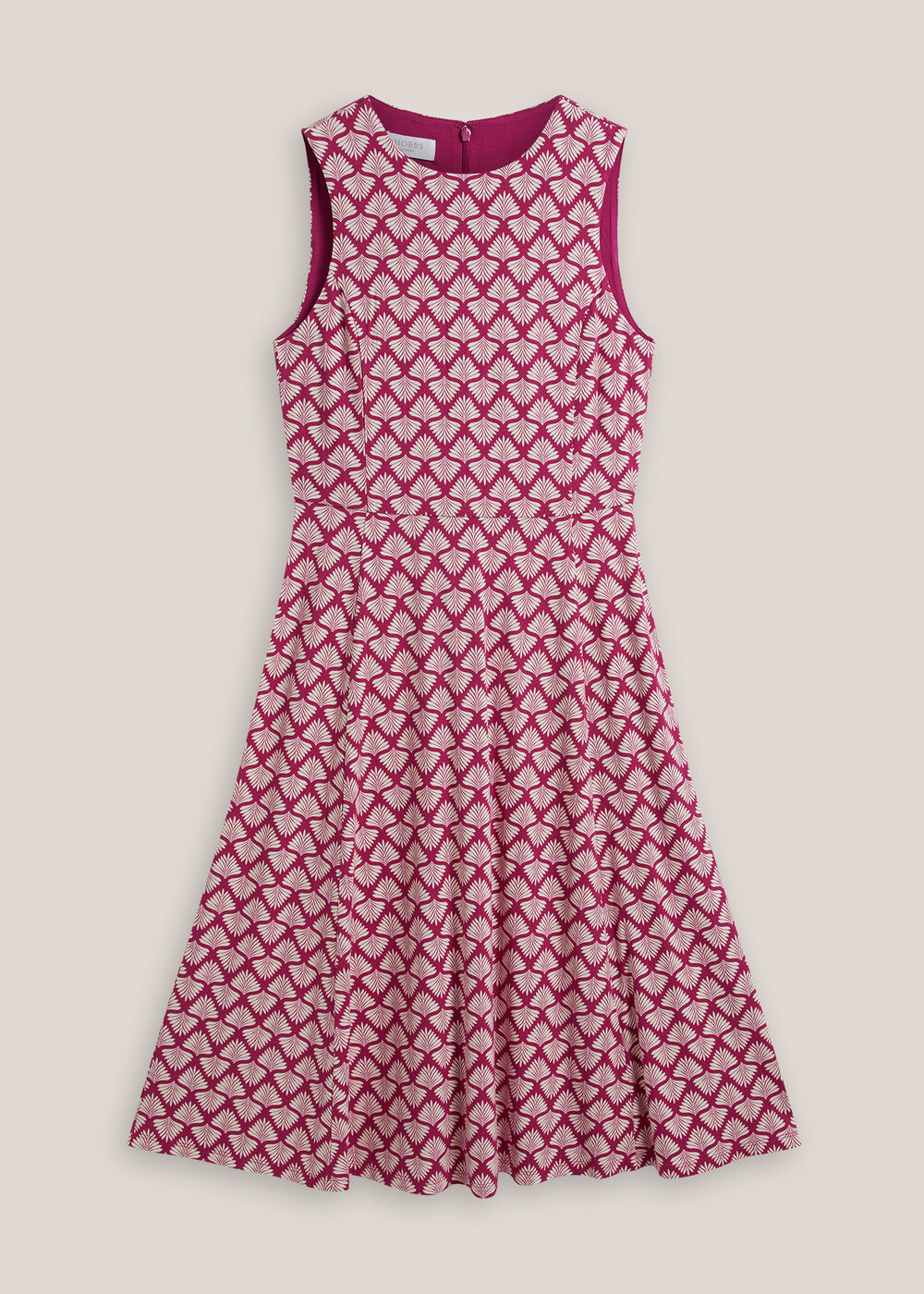 belted knee length dress High Quality Support Long Sleeve Flower Print Belted Knee Length Dresses White / S