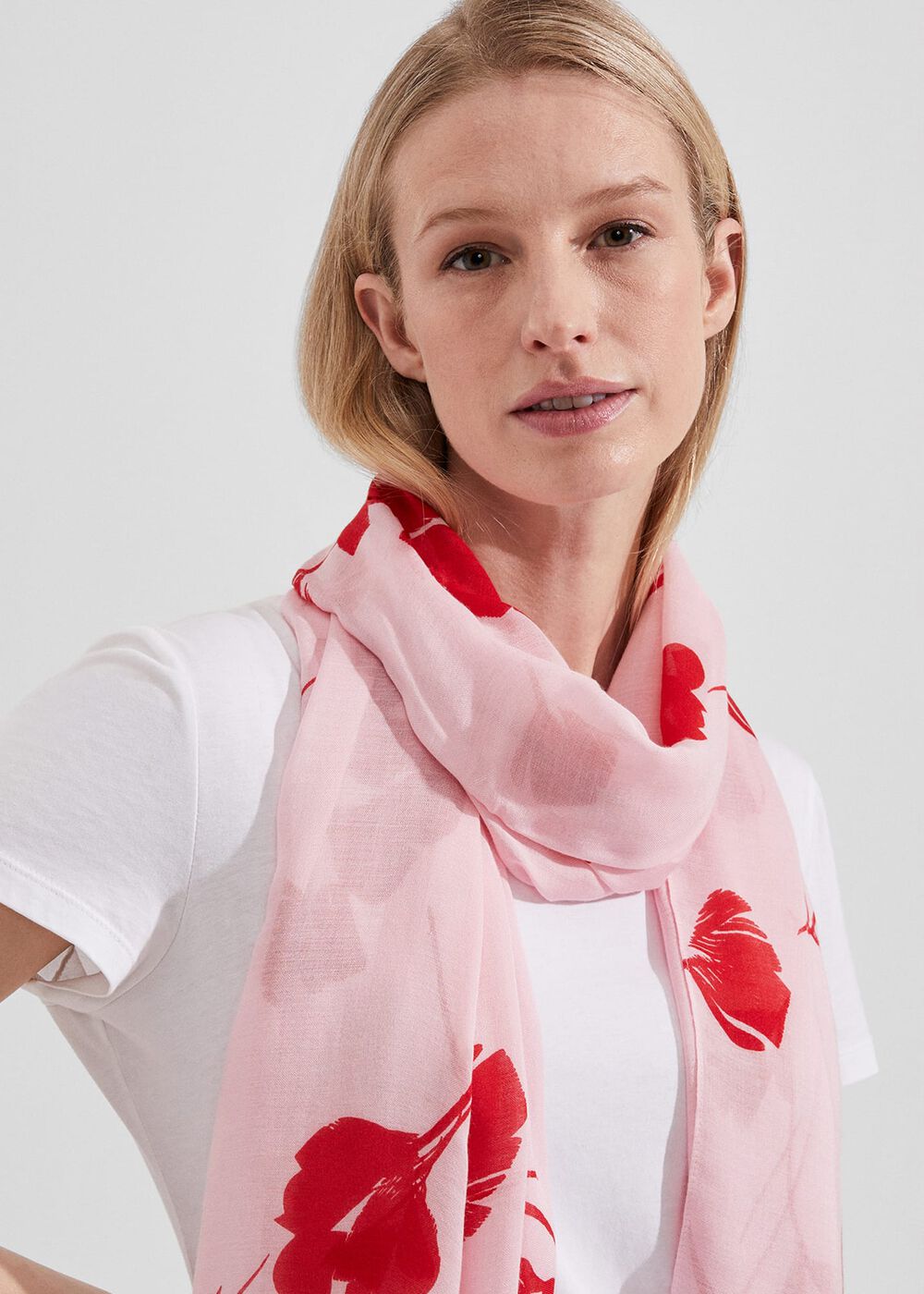 Iro Scarf, Pink, hi-res