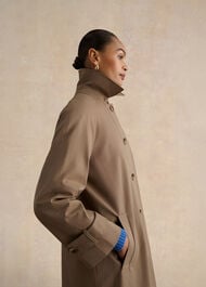 Lucy Car Shower Resistant Coat, Mink Brown, hi-res