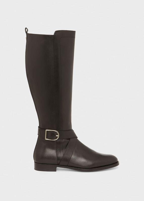 Lisette Leather Knee Boot