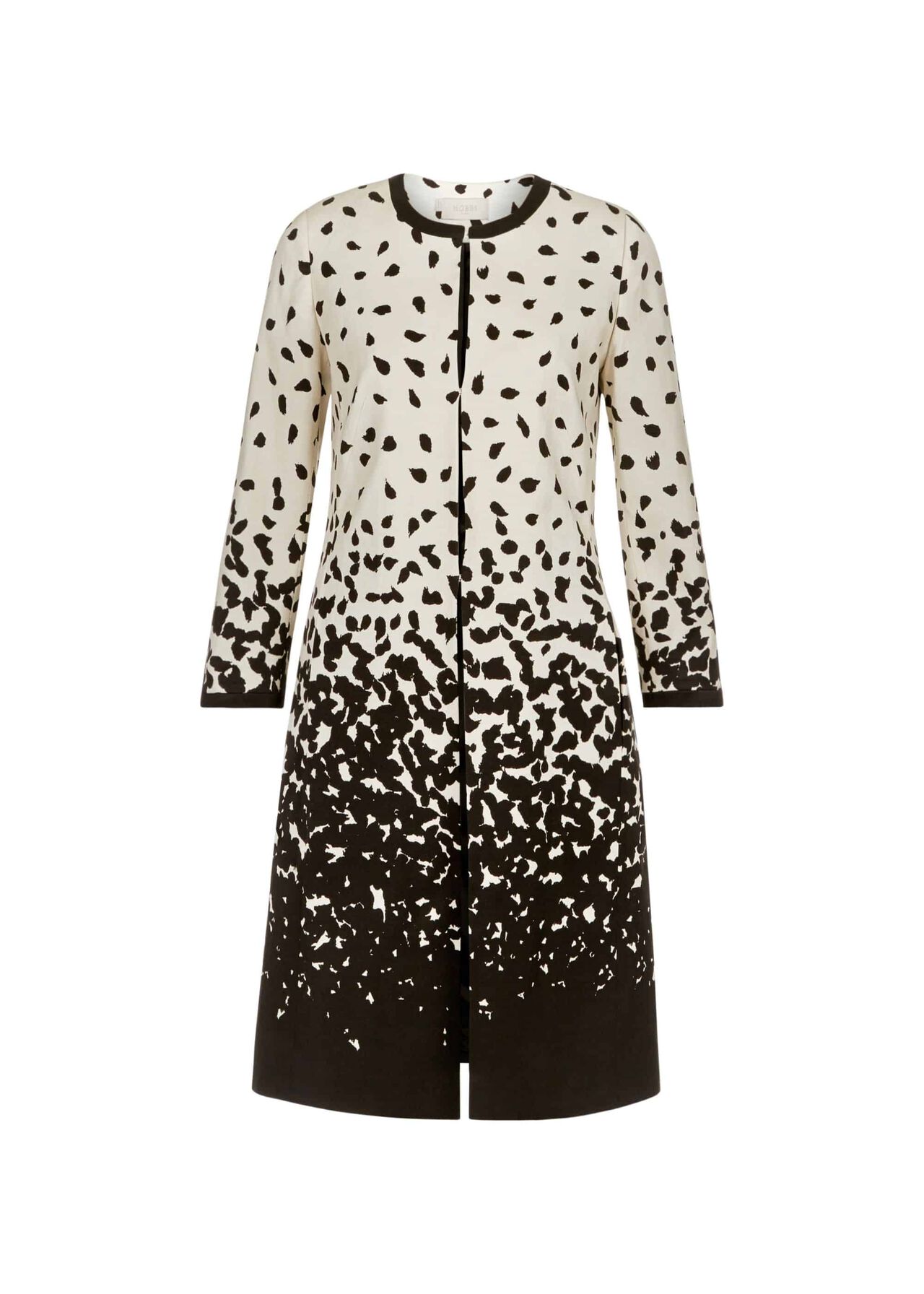 Arabella Coat Ivory Multi
