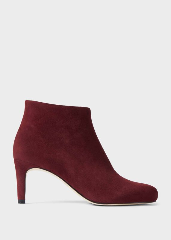 Lizzie Suede Stiletto Ankle Boots