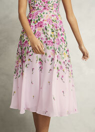 Carly Dress, Pale Pink Multi, hi-res