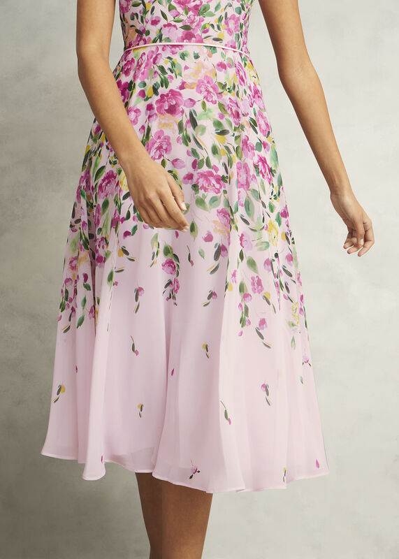 Carly Pale Pink Dress Outfit