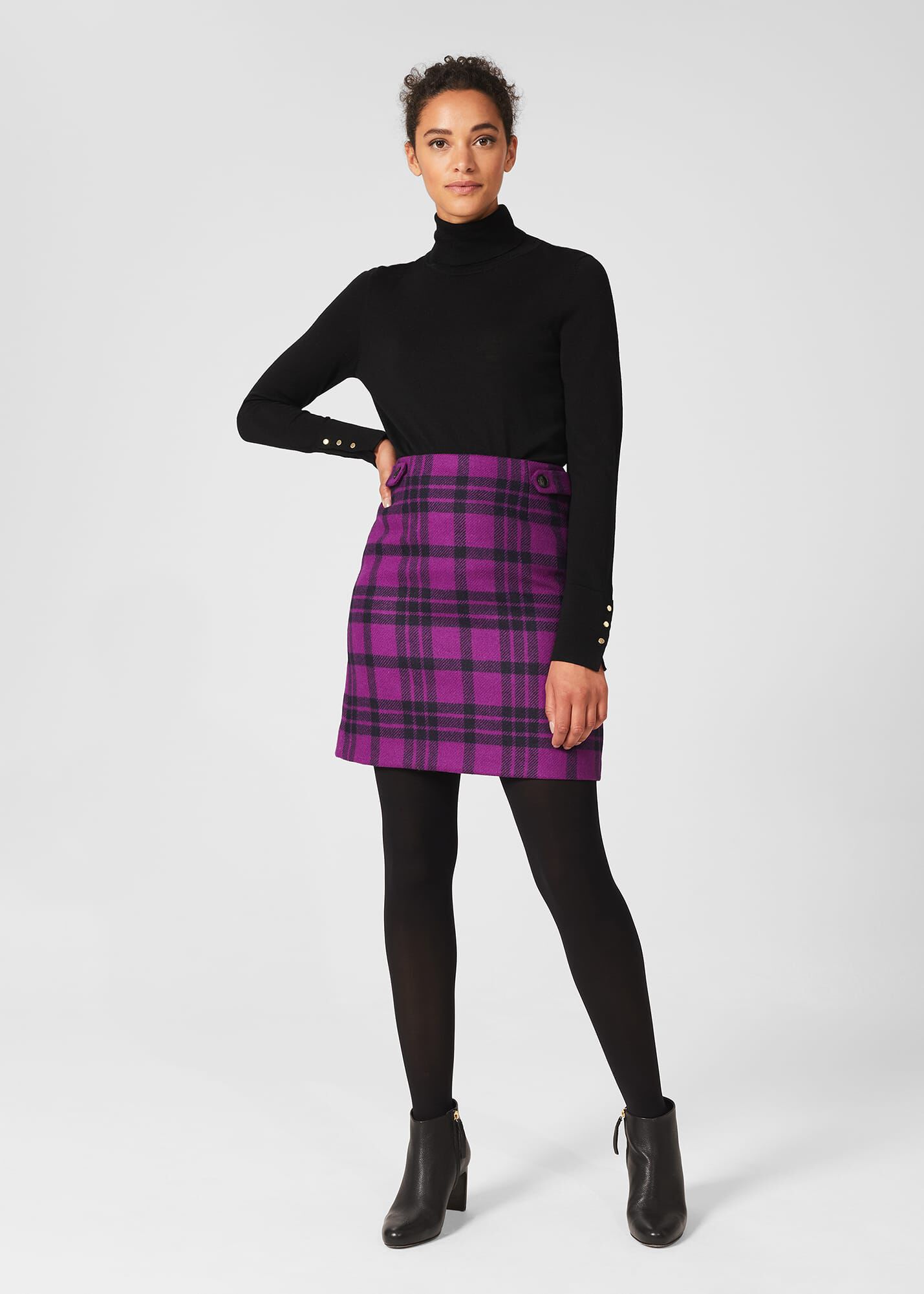 Petite online wool skirts