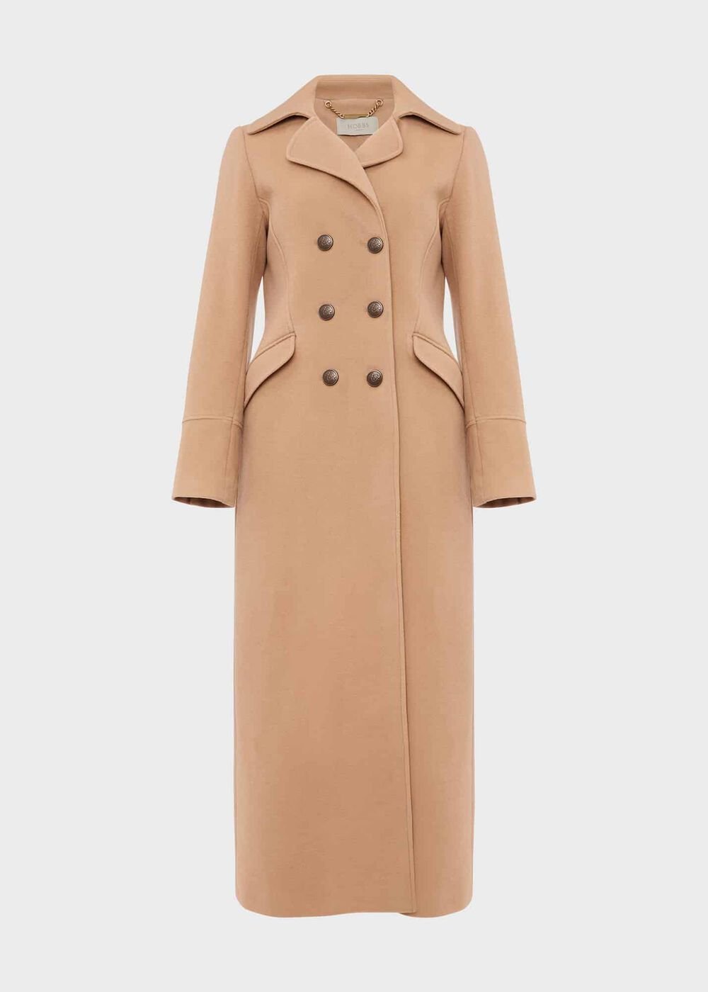 Brenna Wool Blend Maxi Coat, Camel, hi-res