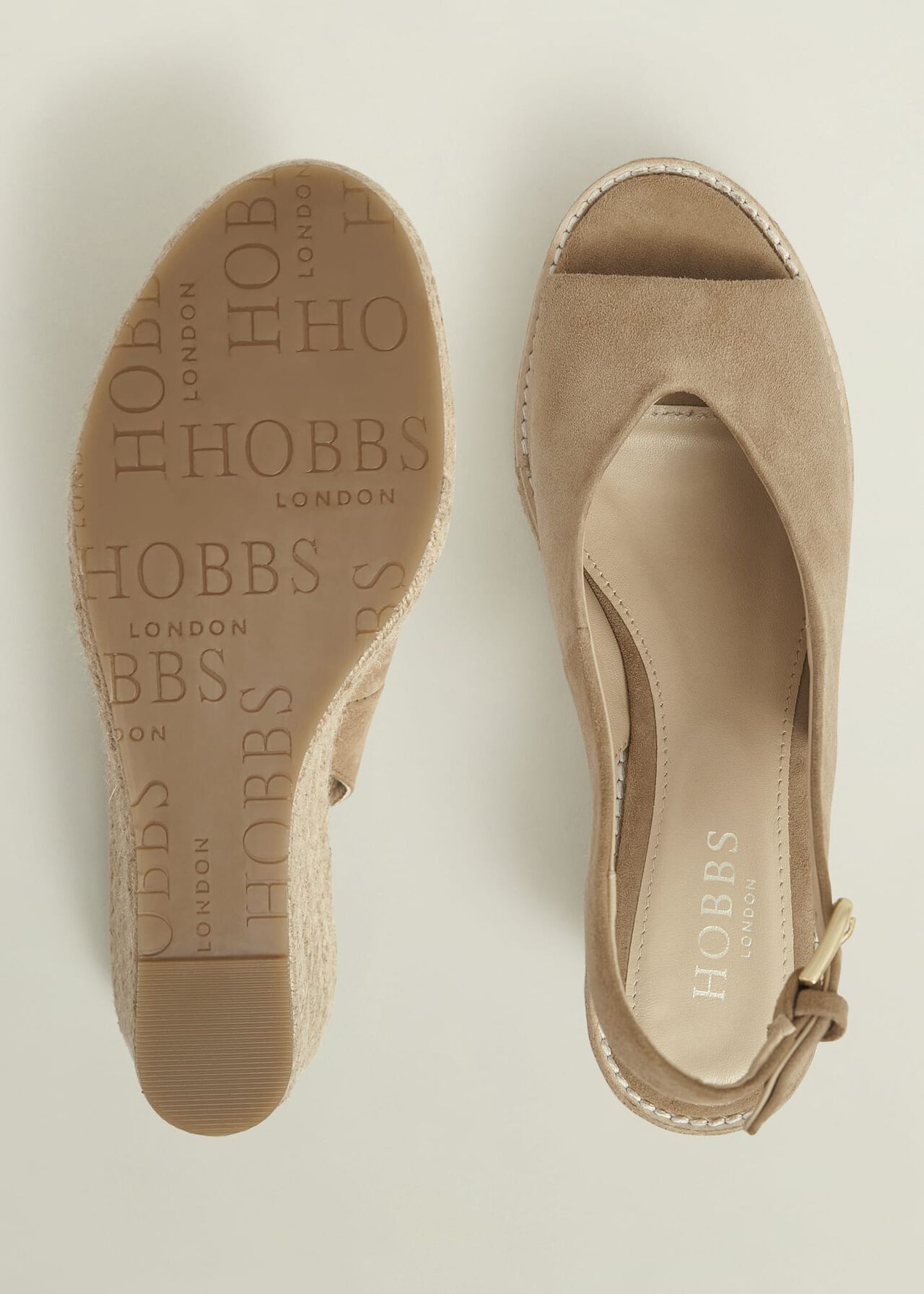 Kali Suede Espadrilles, Light Camel, hi-res