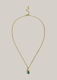 Nyra Pendant Necklace, Gold, hi-res