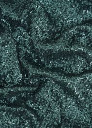 Meadow Sequin Dress, Evergreen, hi-res