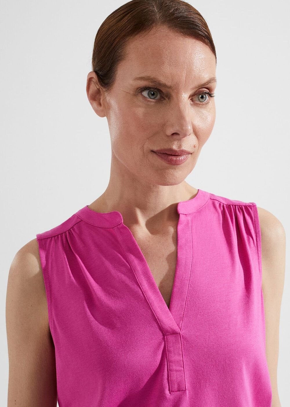 Nadine Top, Fuchsia Pink, hi-res