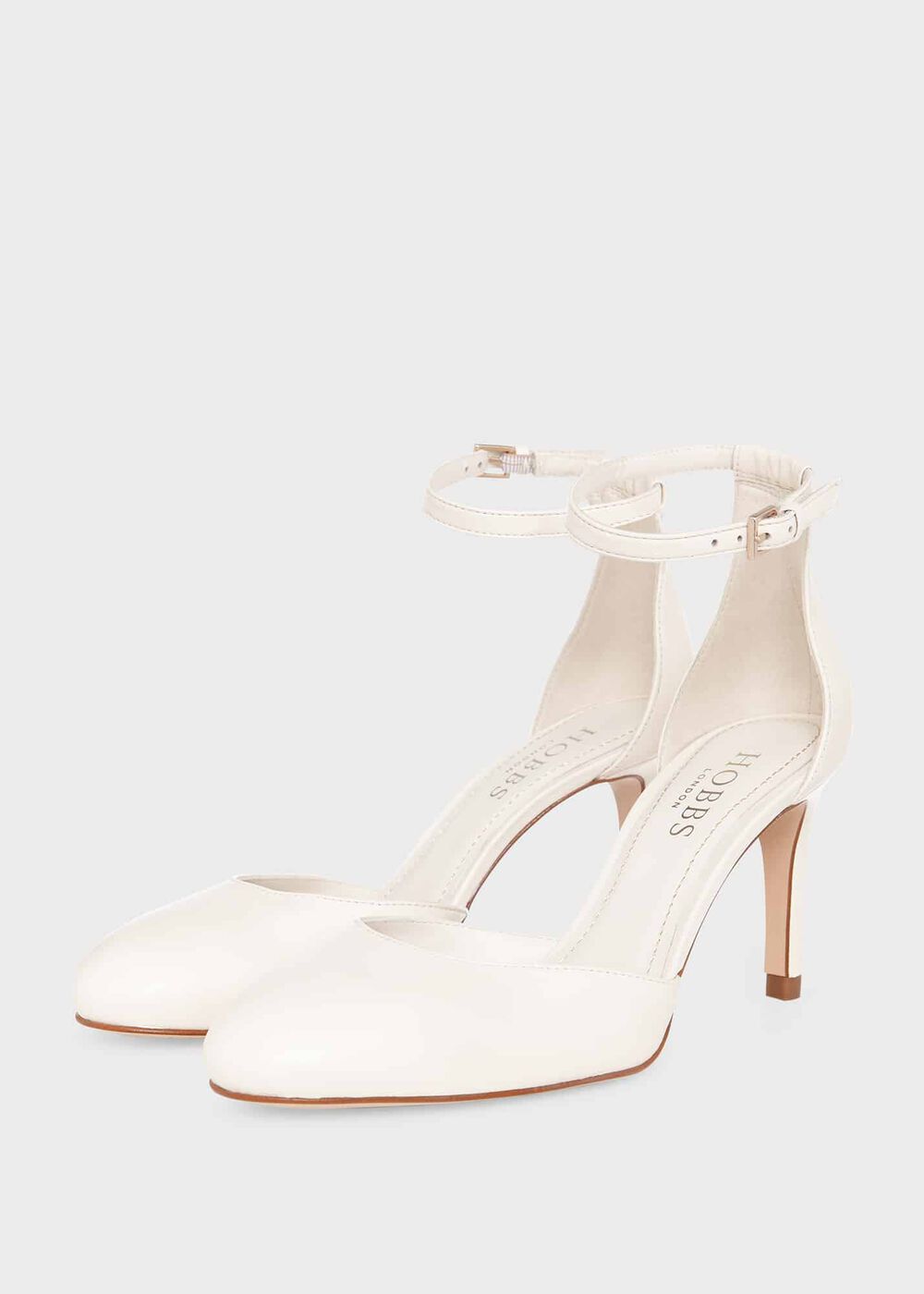 Elliya Court Shoes, Ivory, hi-res