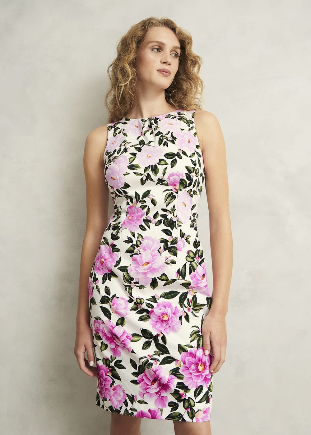 Fiona Dress, Ivory Multi, hi-res