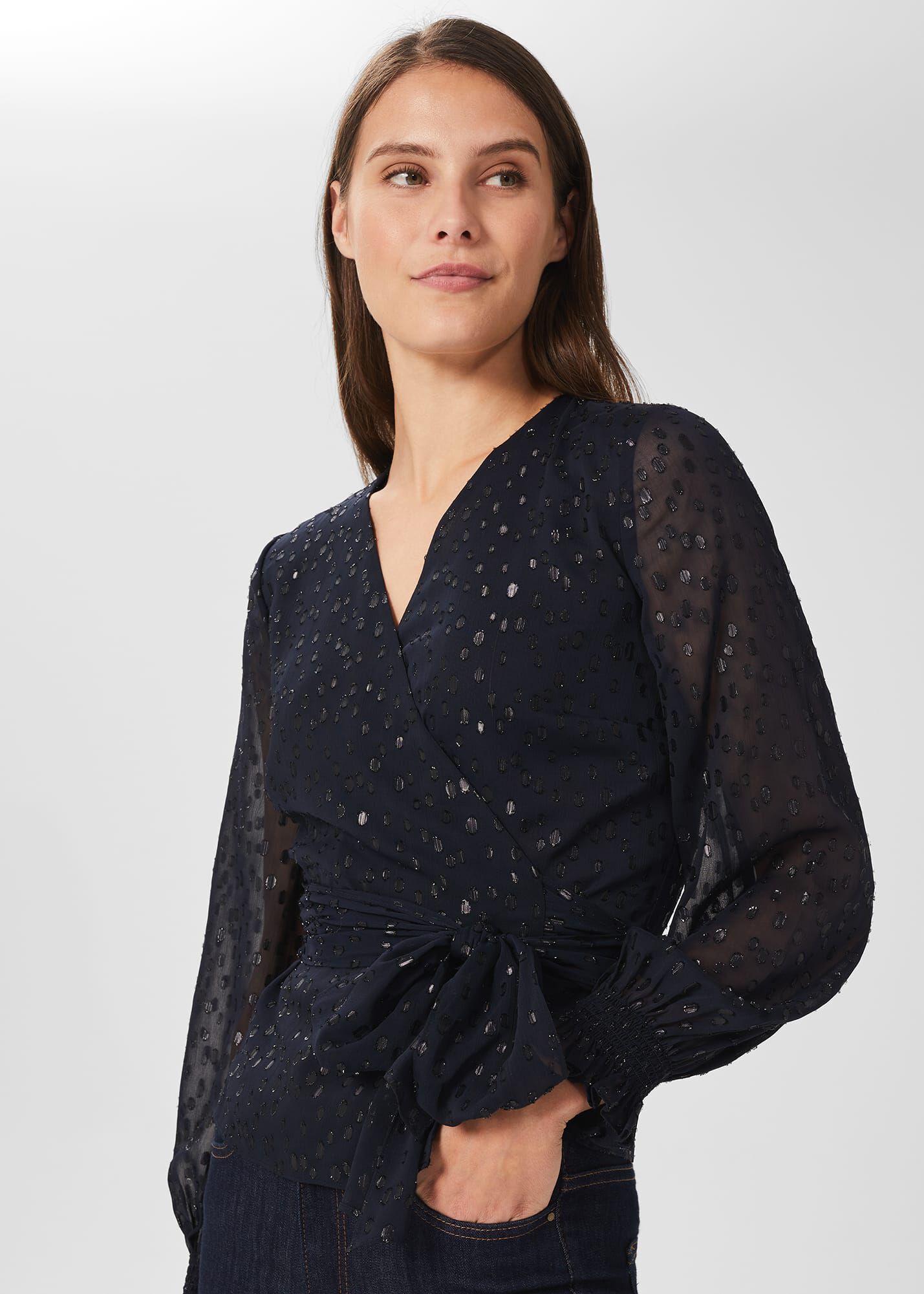 Elizabeth Lurex Blouse