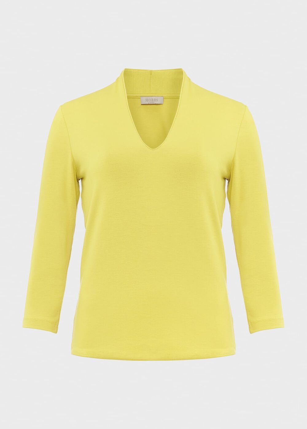 Aimee Double Fronted Top, Chartreuse, hi-res