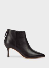 Stelle Leather Ankle Boots, Black, hi-res